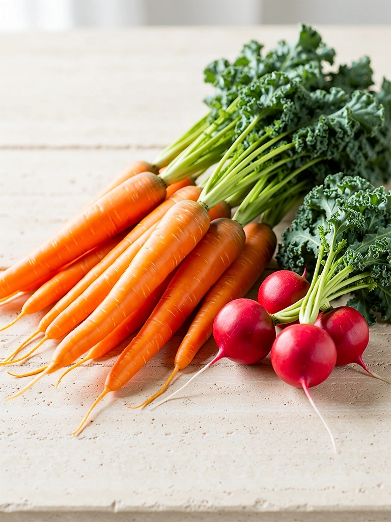 Frisches Gemüse für gesunde Ernährung